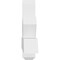 Ekena Millwork Kennewick Architectural Grade PVC Gable Bracket, 48"W x 16"H x 4"D x 4"F, 8/12 Pitch GBP048X16X0404KEN00 - alternate 4